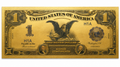 24 Karat Gold Banknote $1 Bill