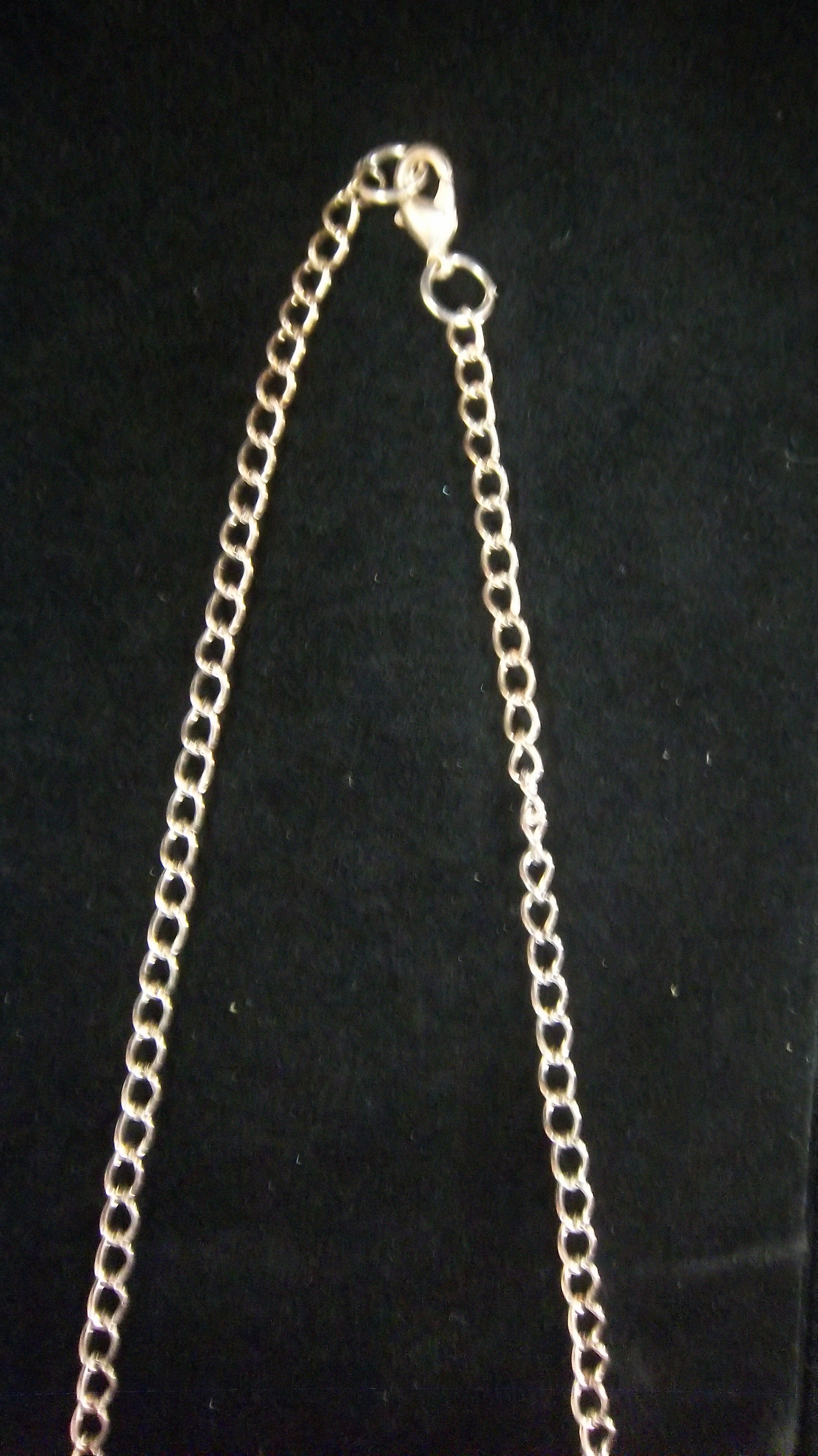 Long Turquoise and Silver Necklace