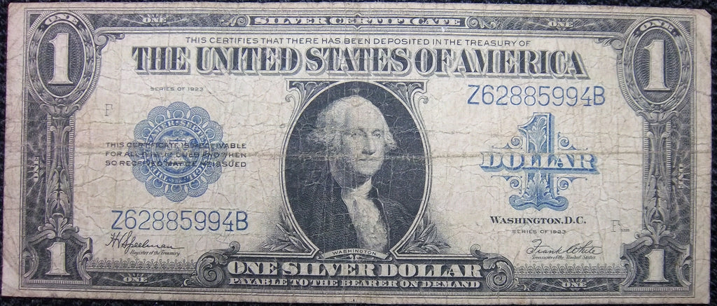1923 Silver $1 Bill