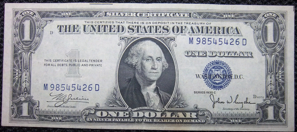 1935 C Series $1 Silver Certificate