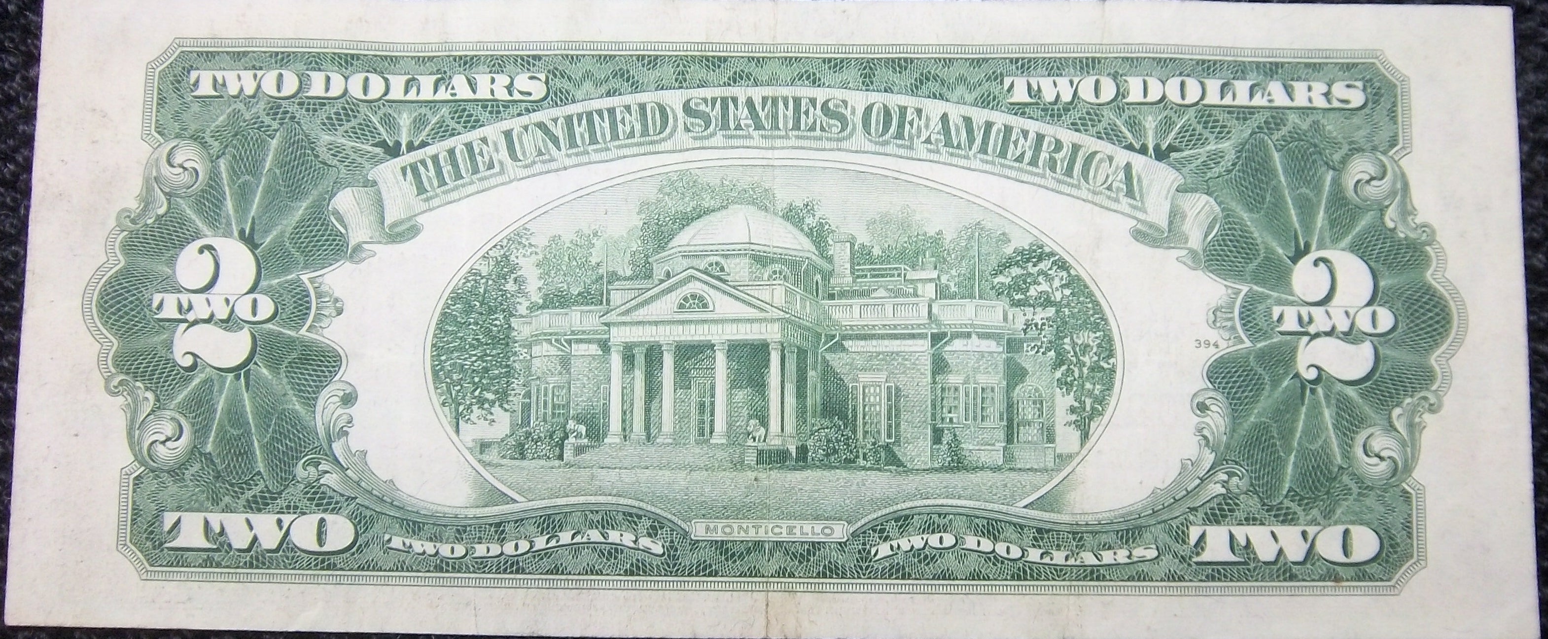 1953 C Series Red Seal $2 Bill