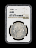 1885-O MS63 Morgan Dollar