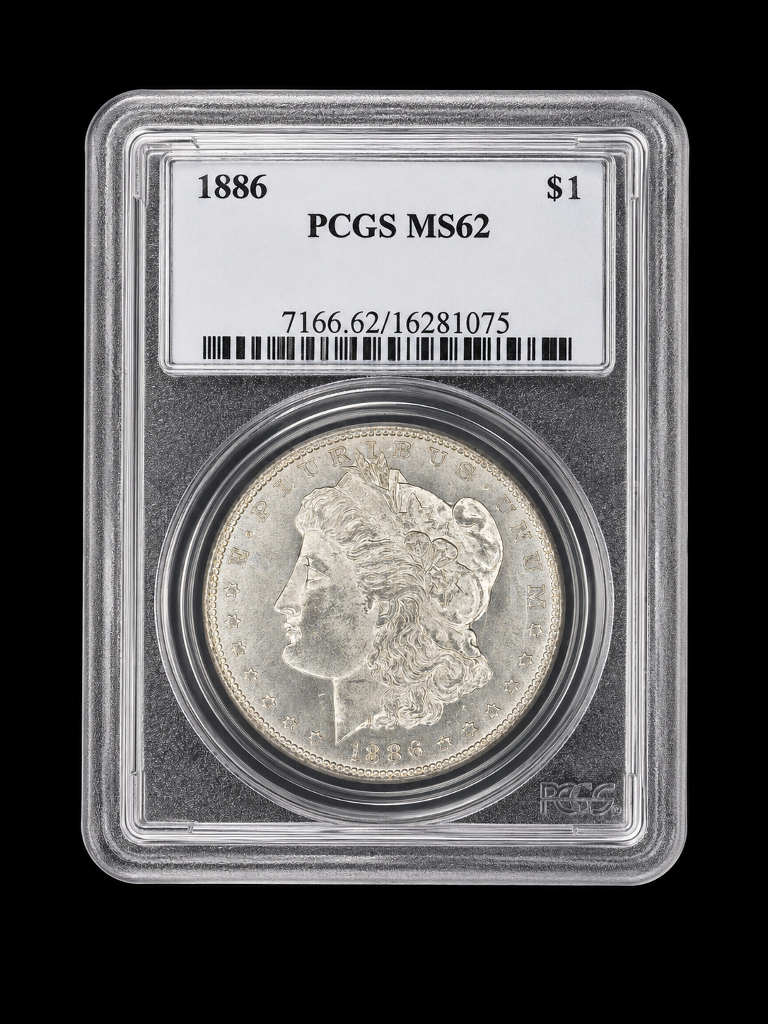 1886 MS62 Morgan Silver Dollar