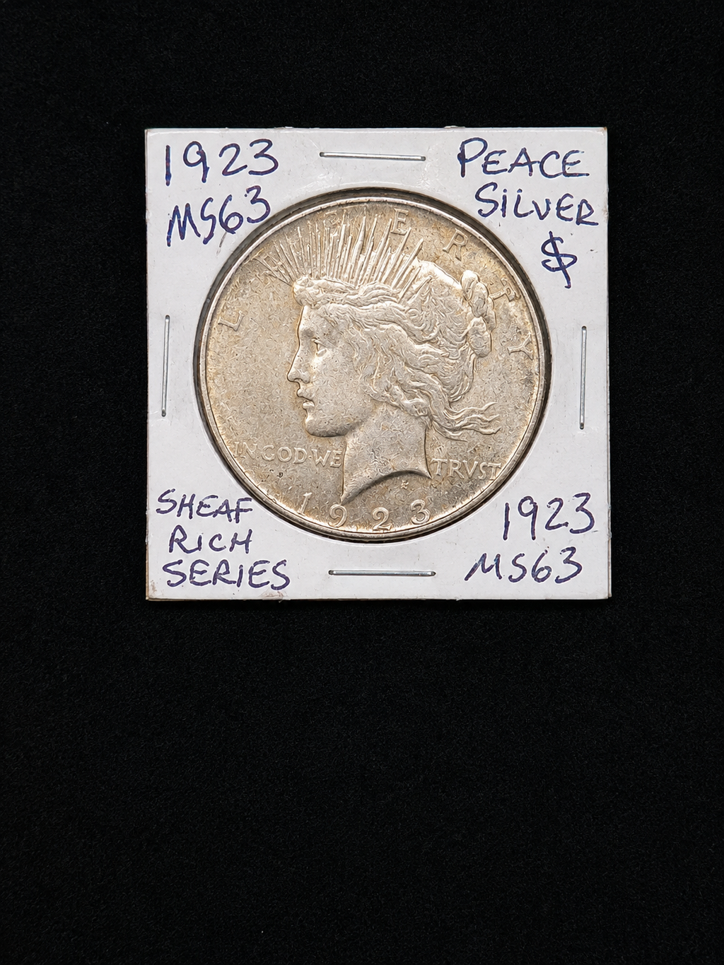 1923 MS-65 Peace Silver Dollar Short Run Series