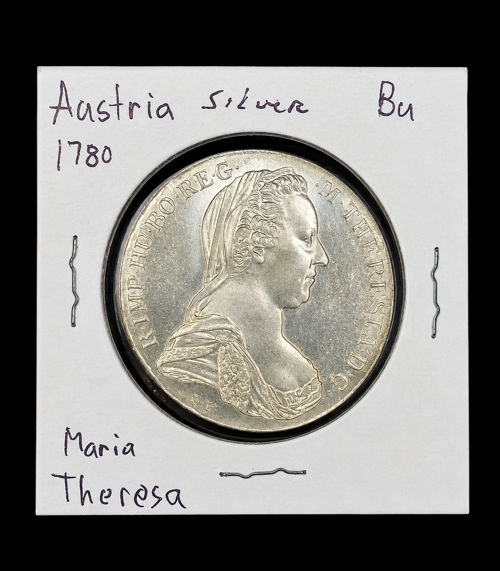 1781 Australian Silver BU Maria Theresa