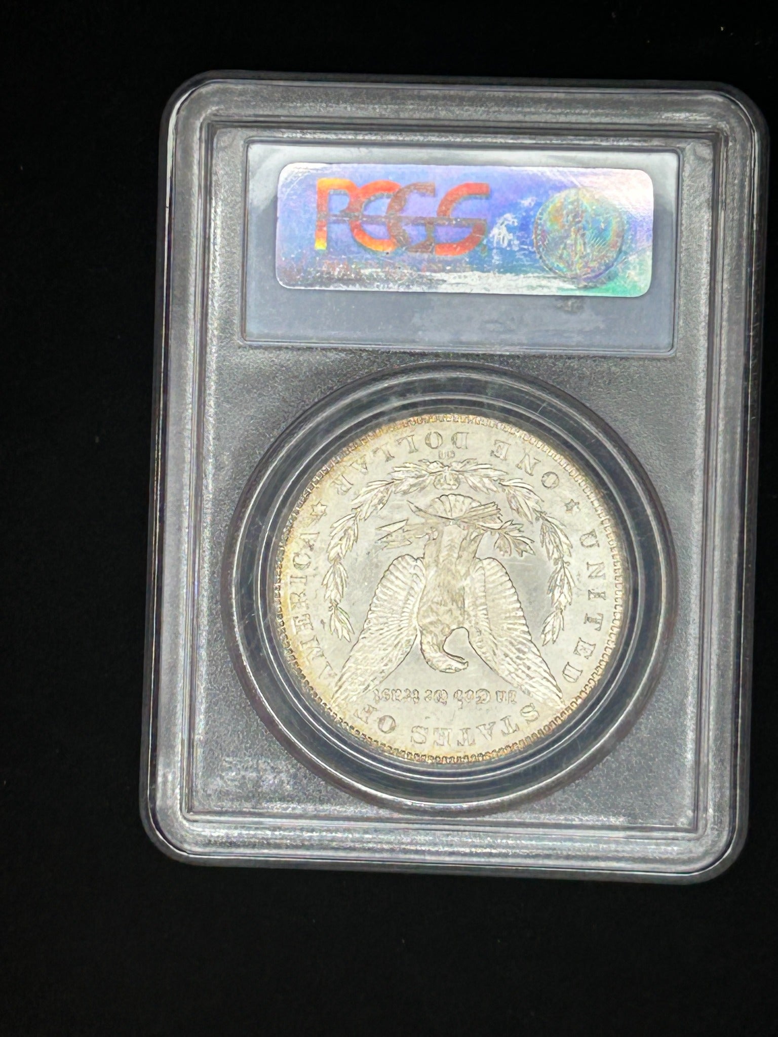 1884-CC MS64 Rare Morgan Dollar with Toning