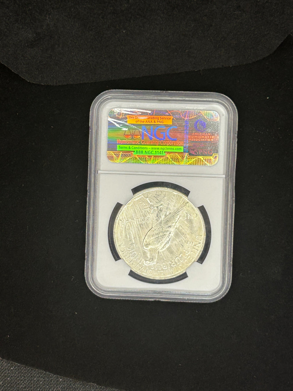 1922-S MS-63 Morgan Silver Dollar