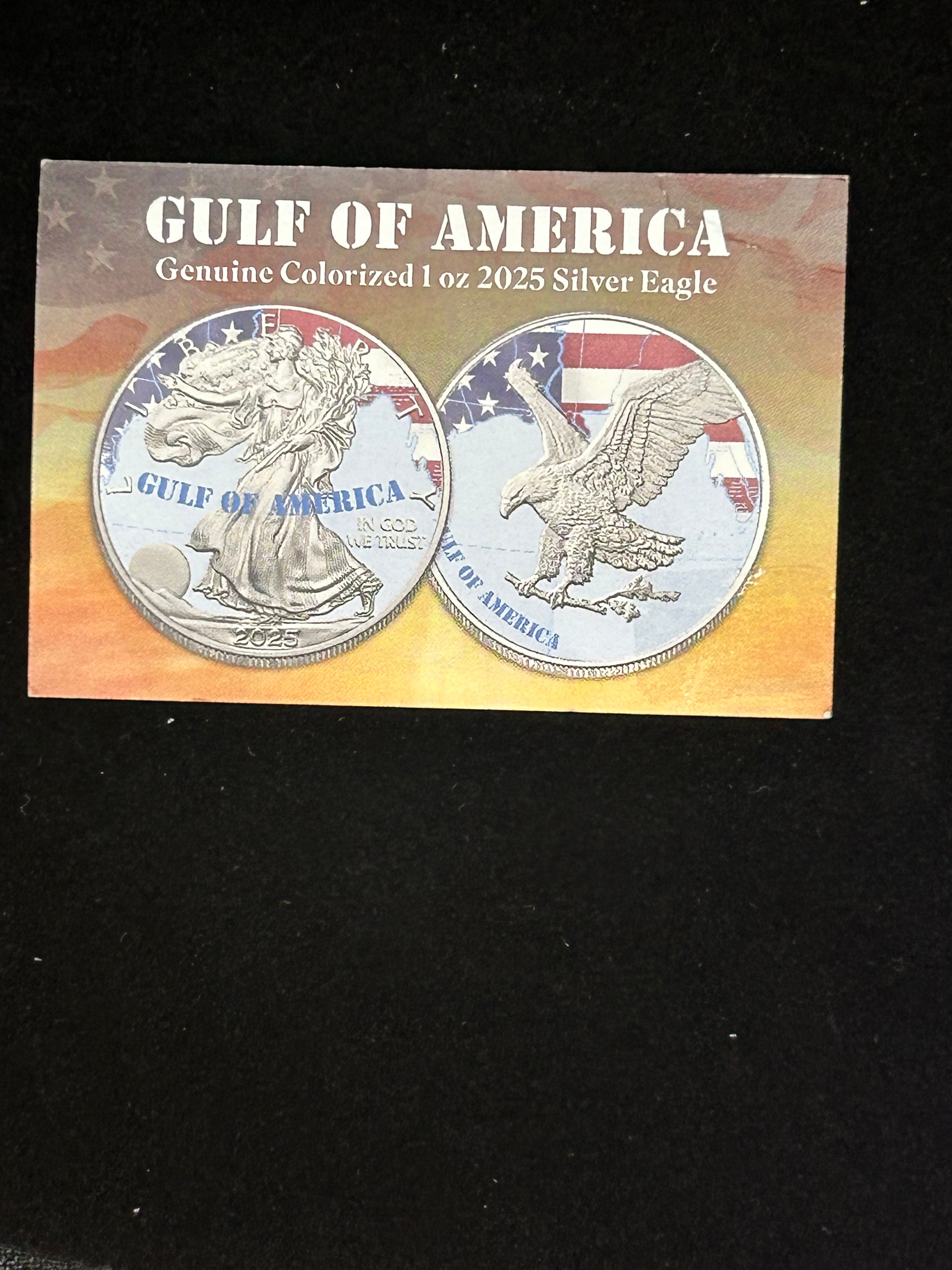 2025 American Silver Eagle Gulf of America Edition