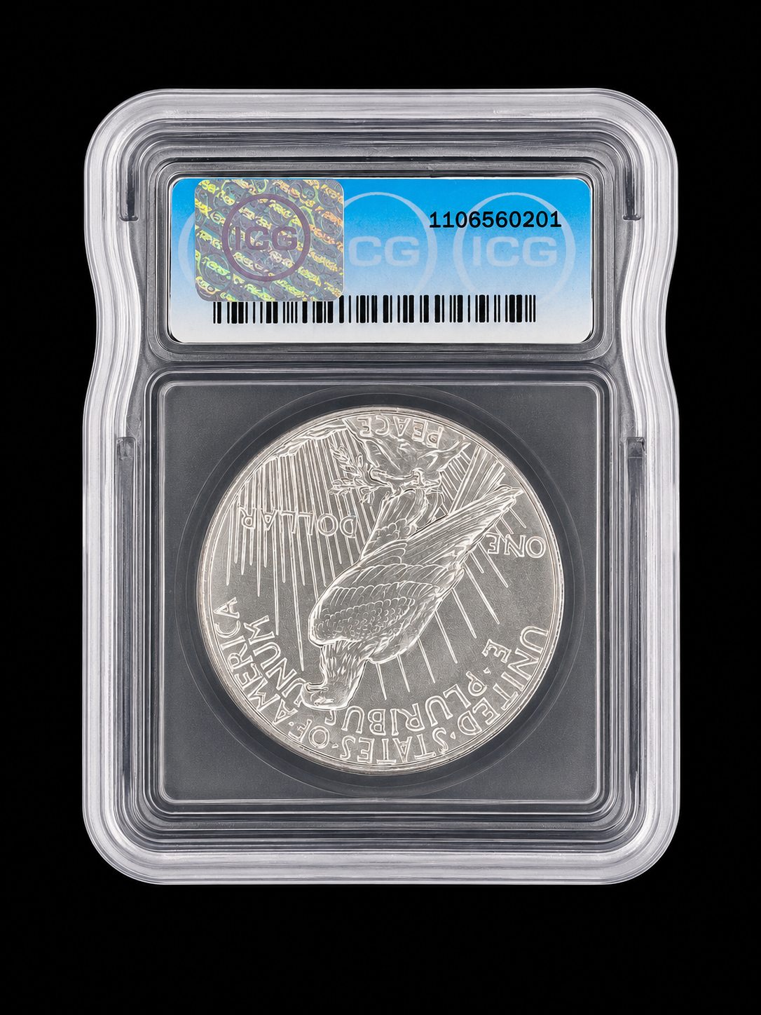 2021 ICG-MS68 100th Anniversary Issue Peace Dollar